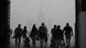Moscow's St. Basil's Cathedral seen through the heavy smog, with people in the foreground Moscow's St. Basil's Cathedral seen through the heavy smog, with people in the foreground
