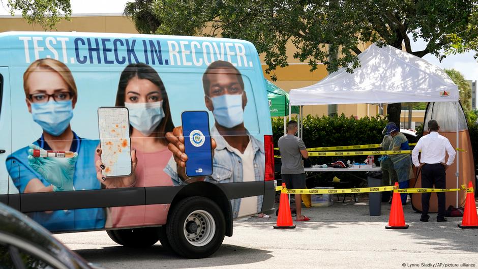 ¡En Jaque! Florida rompió marcas por aumento de casos de la variante Delta NOTIGUARO Coronavirus hoy: Florida rompe de récord de casos + | Coronavirus | DW | 07.08.2021