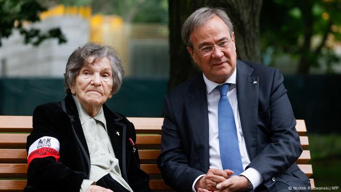 Wanda Traczyk-Stawska und Armin Laschet Wanda Traczyk-Stawska und Armin Laschet