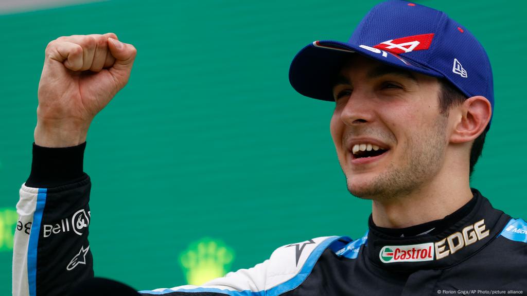 Ocon gana en Hungría su primer GP de Fórmula 1, Hamilton nuevo líder del Mundial Ocon gana en Hungría su primer GP de Fórmula 1 | Europa al día | DW | 01.08.2021