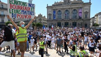 Διαδήλωση στο Μονπελιέ της Γαλλίας