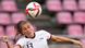 USA's Alex Morgan in action against Canada USA's Alex Morgan in action against Canada