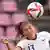USA's Alex Morgan in action against Canada