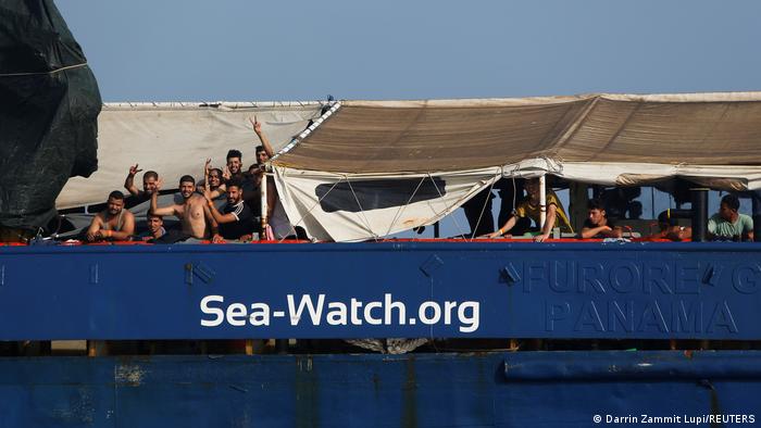 NGO I Sea-Watch 3 rettet Migranten