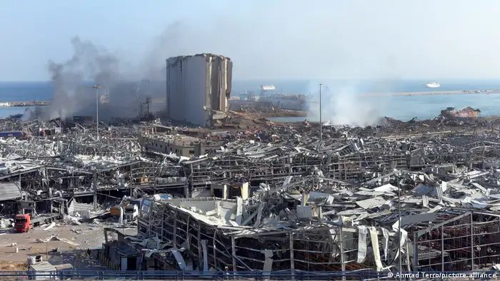 Beirut - Explosion im Hafen
