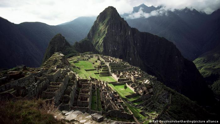 Machu Picchu, Patrimonio Mundial de la UNESCO, en Perú, América del Sur.