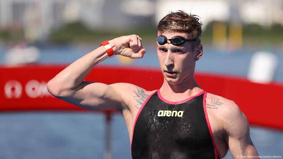 Florian Wellbrock gewinnt Gold im Freiwasser