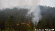 4.5.2021, Nähe Pehchevo, Nordmazedonien, Waldbrände in der Region der Stadt Pehchevo in Nordmazedonien / Redakteur: Boris Georgievski