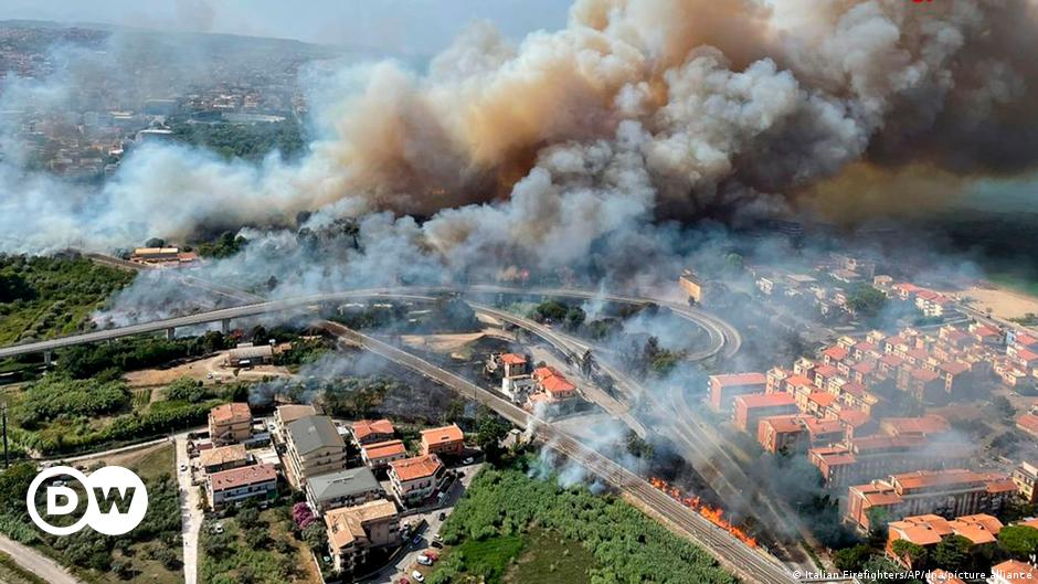 Weiter Hunderte Waldbrände auf dem Balkan und am Mittelmeer