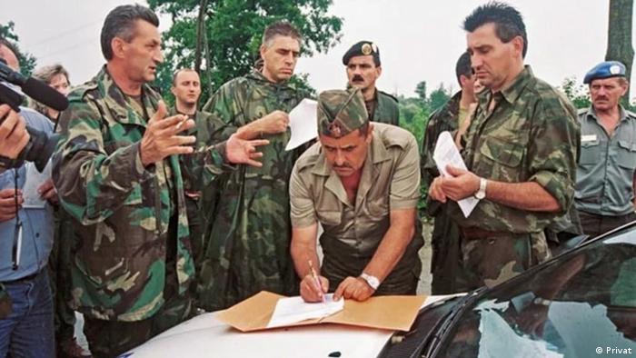 Potpisivanje Sporazuma o predaji 21. korpusa (8.8.1995.)