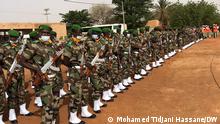 03.08.2021 Zinder, Militär Niger Jahrestag.