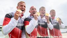 Немцы завоевали олимпийское золото в заплыве на каноэ