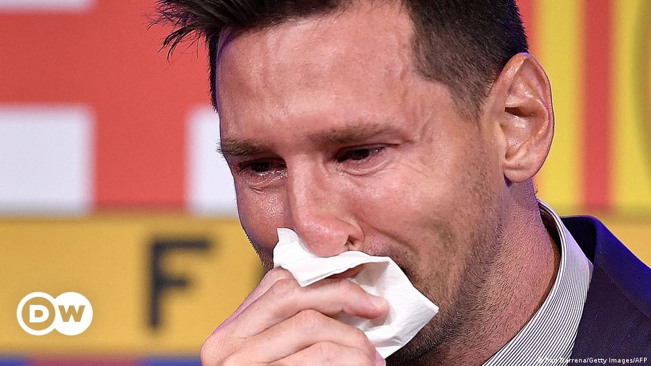 Messi nimmt weinend Abschied von Barcelona