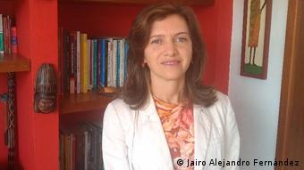 Luz Amelia Hoyos Cuadra, de la Asociación Latinoamericana de Estudios Socioculturales del Deporte (ALESDE).