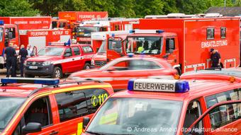 Deutschland Feuerwehr für Waldbrände Griechenland