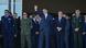 O presidente Jair Bolsonaro ao lado de autoridades militares e ministros de Estado O presidente Jair Bolsonaro ao lado de autoridades militares e ministros de Estado