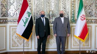 Iran | Treffen Foad Hussein und Mohammad Javad Zarif