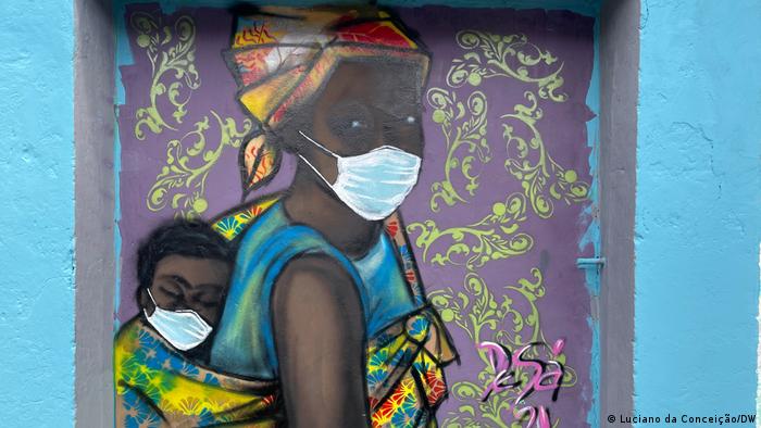 BG Mosambik l Kunst in der Innenstadt Inhamabanes