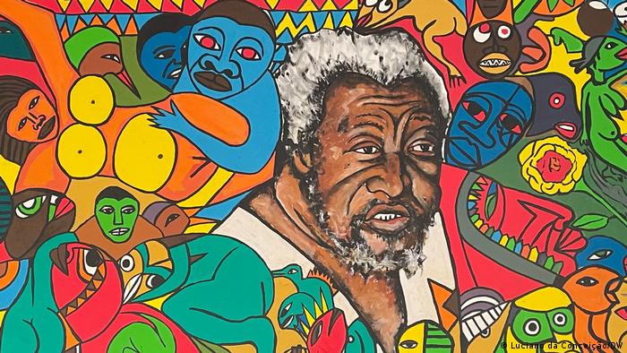 BG Mosambik l Kunst in der Innenstadt Inhamabanes