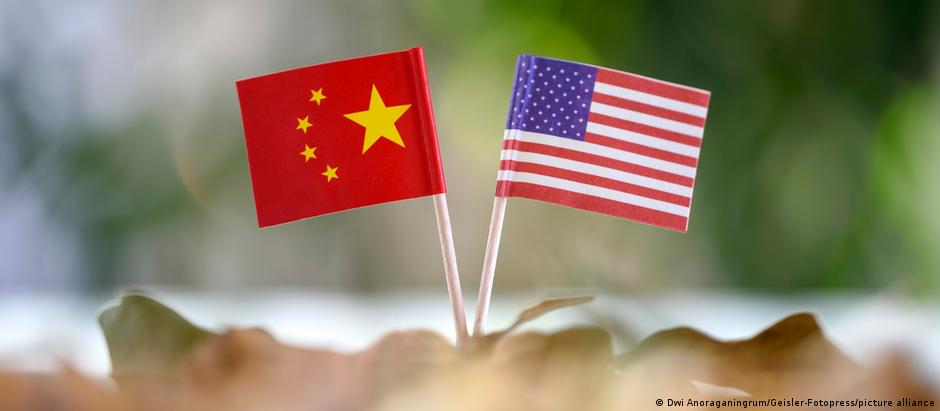 Ilustrasi hubungan AS dan Cina