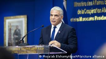 Marokko Besuch von Israels Außenminister Jair Lapid 