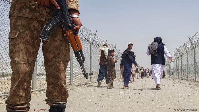 Pakistanisch-afghanischen Grenzstadt Chaman