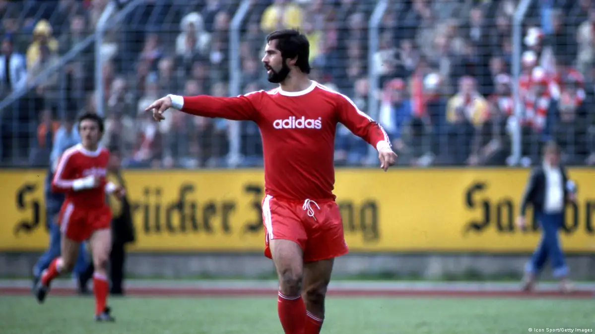 Gerd Muller Germany iconic shirt