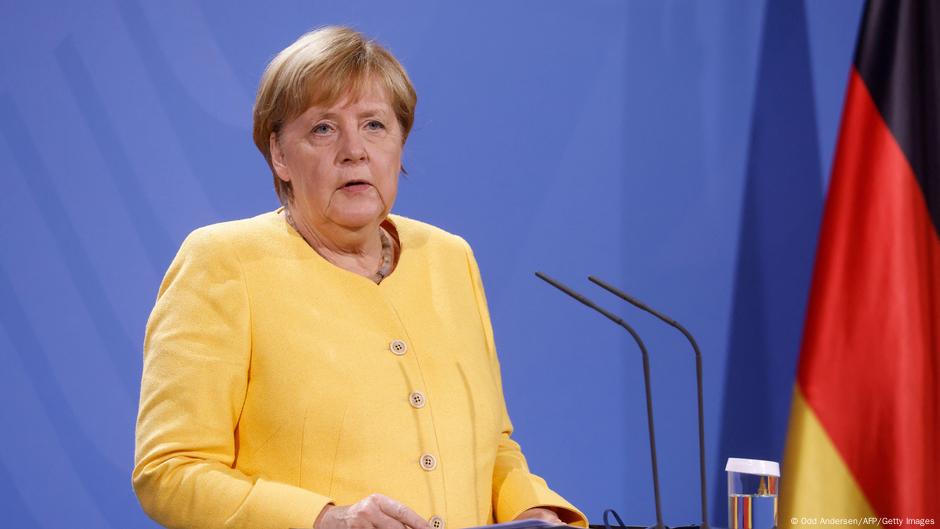 Šesnaesti avgust 2021: nemačka kancelarka Angela Merkel daje izjavu o situaciji u Avganistanu