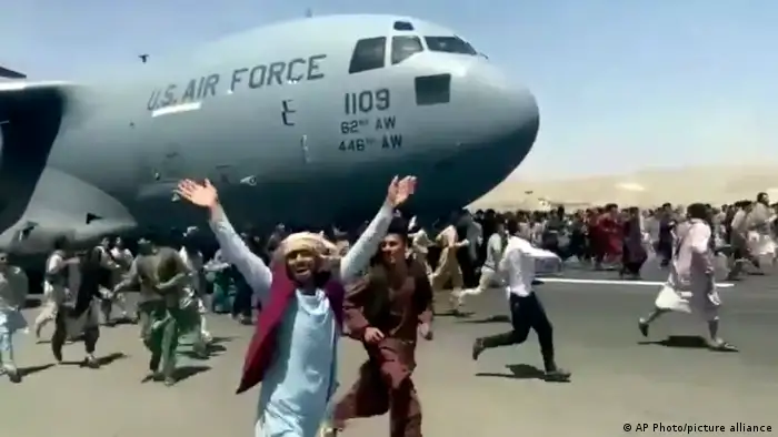 Afghanistan Kabul Flughafen Evakuierungen Chaos