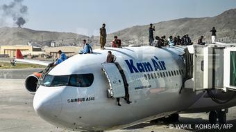 Afghanistan Bildergalerie Kabul Flughafen Evakuierung