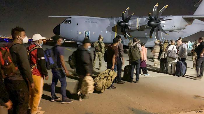 Afghanistan Bildergalerie Kabul Flughafen Evakuierung