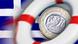 Greek flag, euro coin and life preserver Greek flag, euro coin and life preserver
