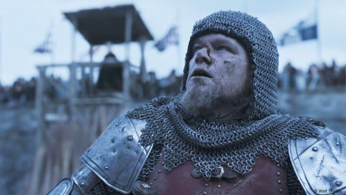 Una escena de The Las Duel, con Matt Damon.