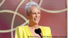 Jamie Lee Curtis dedica León de Oro a víctimas de discriminación
