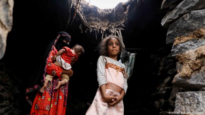 Children at al-Emadi's house