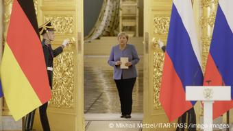 Канцлер Германии Ангела Меркель в Кремле