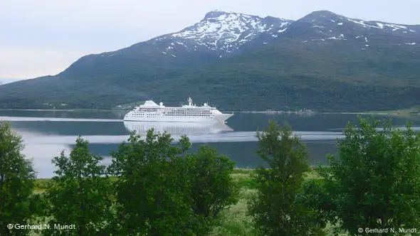 Blick aus meinem Fenster: Evenskjer, Norwegen (Foto: Gerhard N. Mundt)