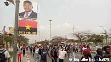 Demonstranten in Luanda protestieren für einen politischen Wechsel bei den Wahlen in Angola 2022 via Cristiane Teixeira
Sa, 21.08.2021 18:24