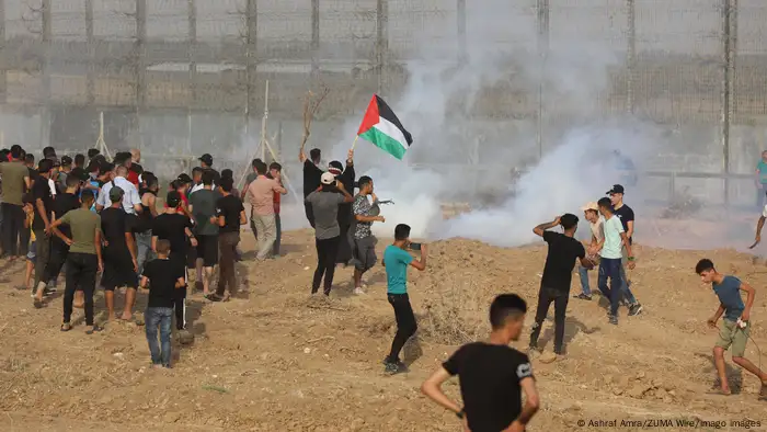 Palästina | Proteste am Grenzzaun im Gazastreifen