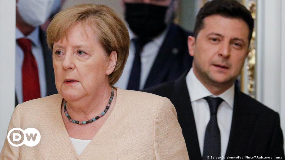 Merkel und Selenskyj warnen Russland