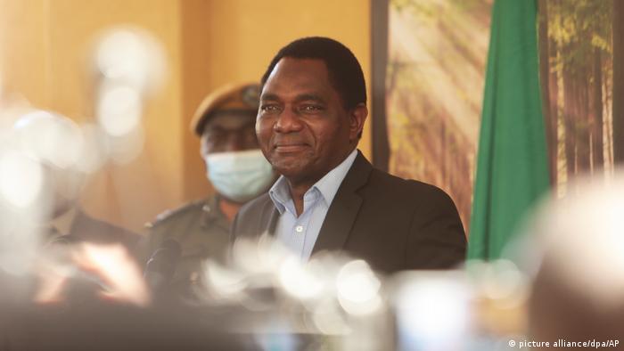 Presidente da Zâmbia, Hakainde Hichilema