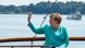 Kanzlerin Merkel auf Chiemsee-Schiff Kanzlerin Merkel auf Chiemsee-Schiff