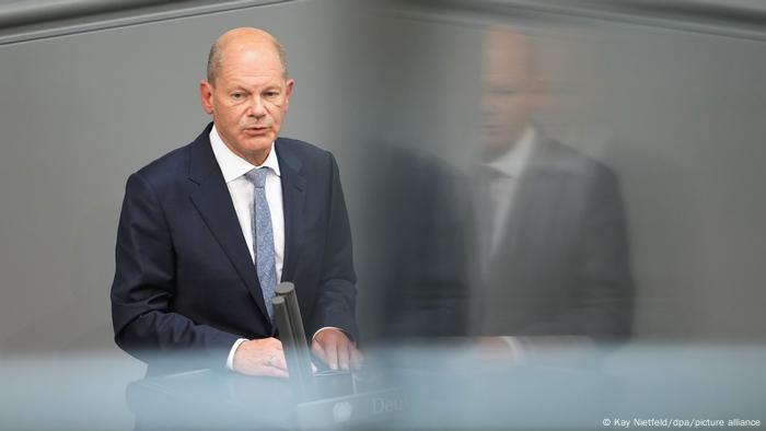 Olaf Scholz au Bundestag Olaf Scholz au Bundestag