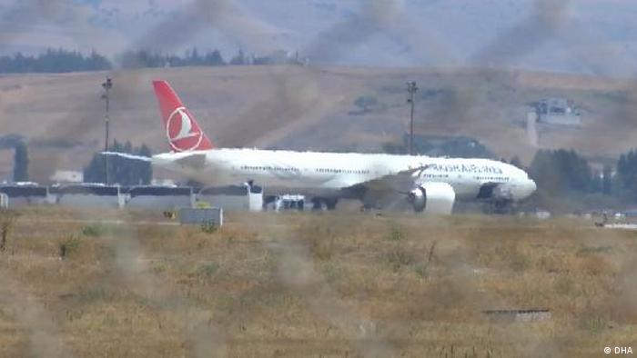 Turkish Airlines Flugzeug Soldaten Afghanistan Ankara 
