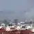 دودهای برخاسته از انفجارهای انتحاری در فرودگاه کابل