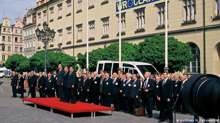 Wrocław 2003 : le sommet du Triangle de Weimar