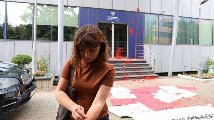 Kosovo Frauenrechteaktivistin Valmira Rashiti Kosovo Frauenrechteaktivistin Valmira Rashiti