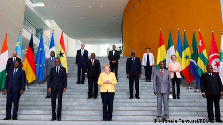 African presidents wish Angela Merkel farewell