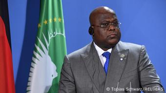 Le président Felix Tshisekedi lors du sommet Compact with Africa en août 2021.