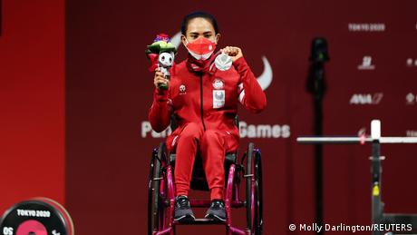 Indonesian Paralympic powerlifter says no disability can destroy a dream